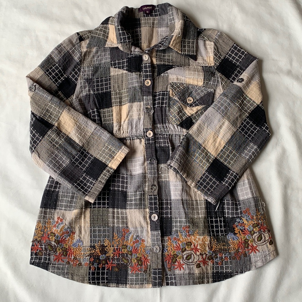 Lulumari Plaid Button Down